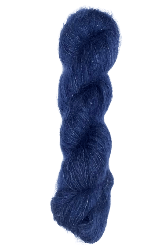 Arte59 Kid mohair con brillo azul oscuro 55