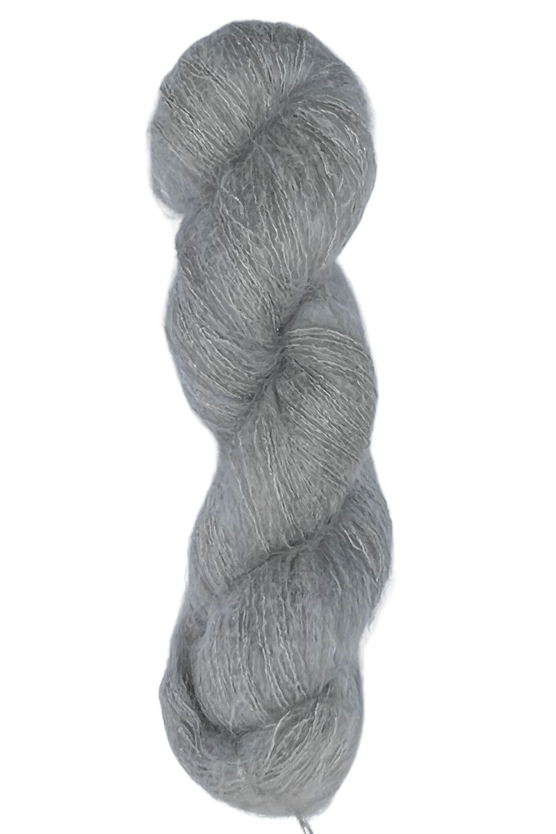 Arte59 Kid mohair con brillo gris plata 136