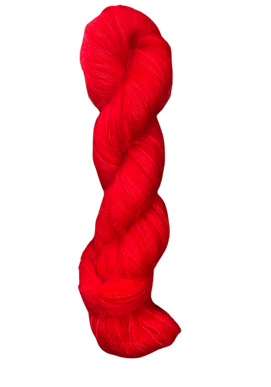 El Madejero Kid Mohair Kid mohair rojo intenso 30x