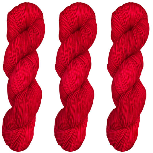 El Madejero Merino Fingering 19.5 Rojo intenso  30X (merino fingering)