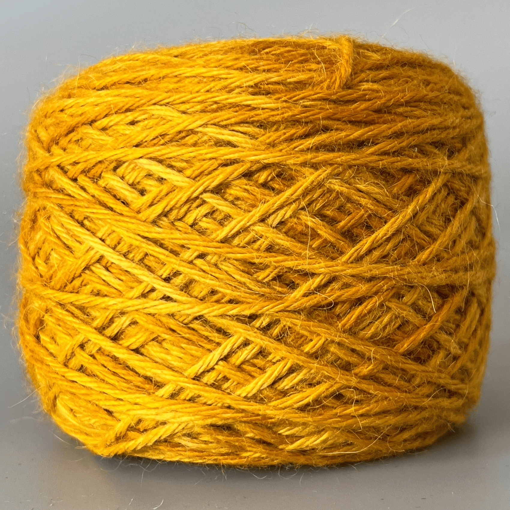 Incatops Baby alpaca gruesa Baby alpaca DK amarillo mostaza fuerte BAG10